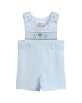 Blue Crosses Smocked Jon Jon