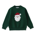 Green Santa Christmas Sweater