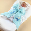 Personalized Embroidered Baby Shower Sash — Custom Name & Monogram