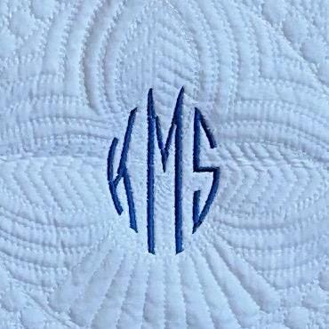 Custom Monogrammed Baby Quilt - Luxurious Heirloom Blanket for Infants