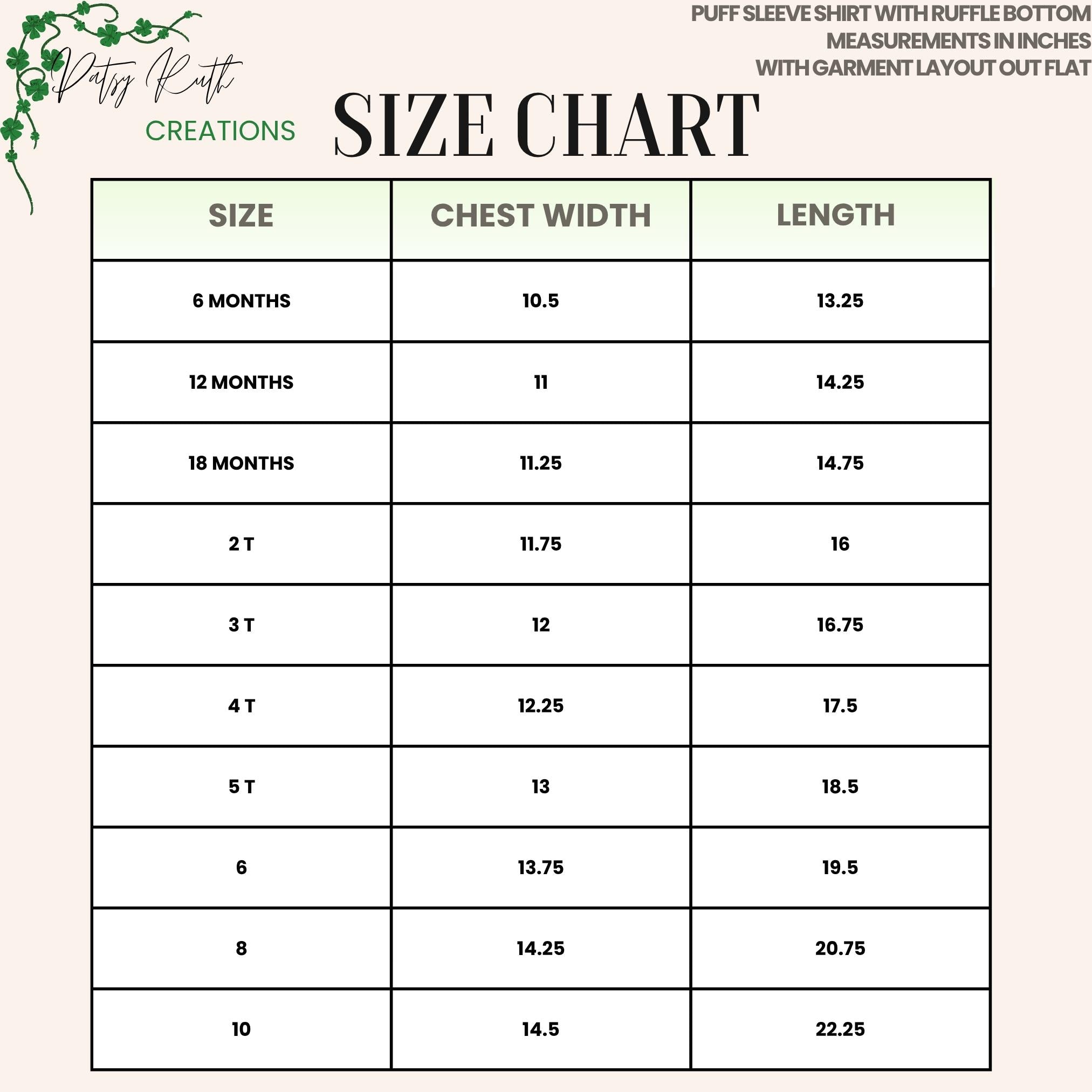 Girls' Monogrammed Puff Sleeve Cotton Shirt: Personalized Ruffle Detail Top