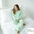 Personalized Seersucker Pajama Set - Long Sleeve