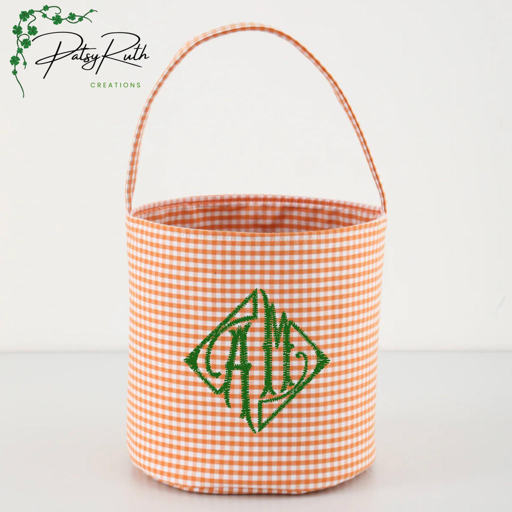 Personalized Cotton Bucket Bag for Kids