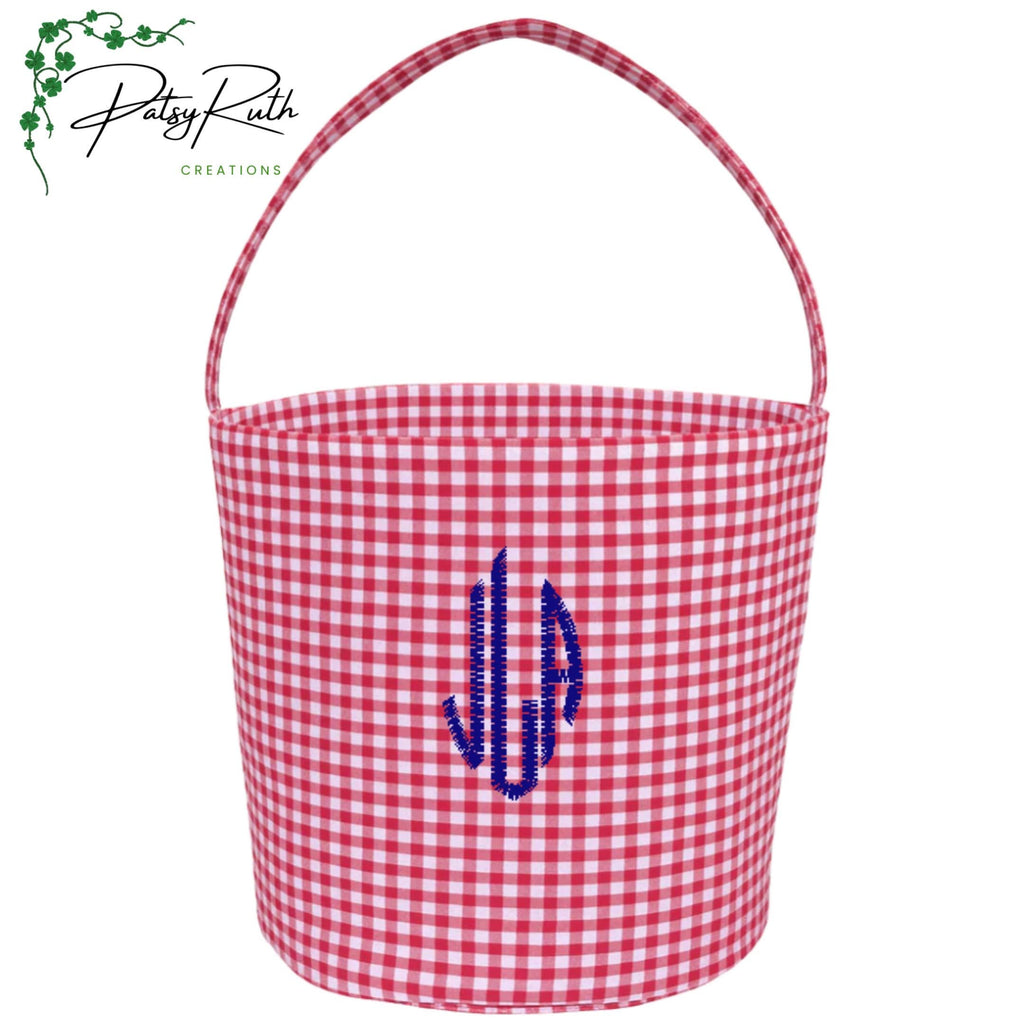 Personalized Cotton Bucket Bag for Kids