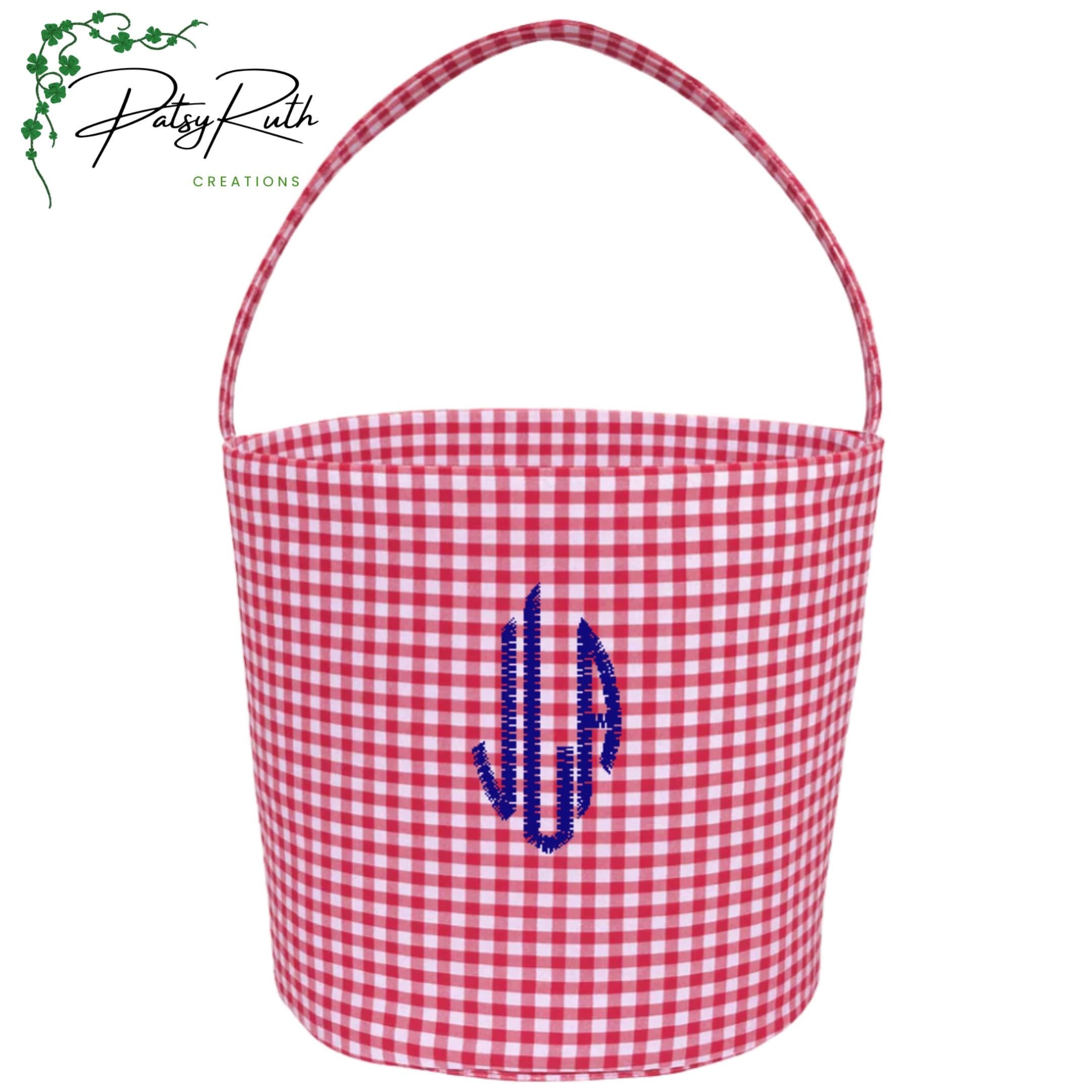 Personalized Cotton Bucket Bag for Kids