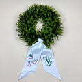 Personalized Wreath Sash for Front Door