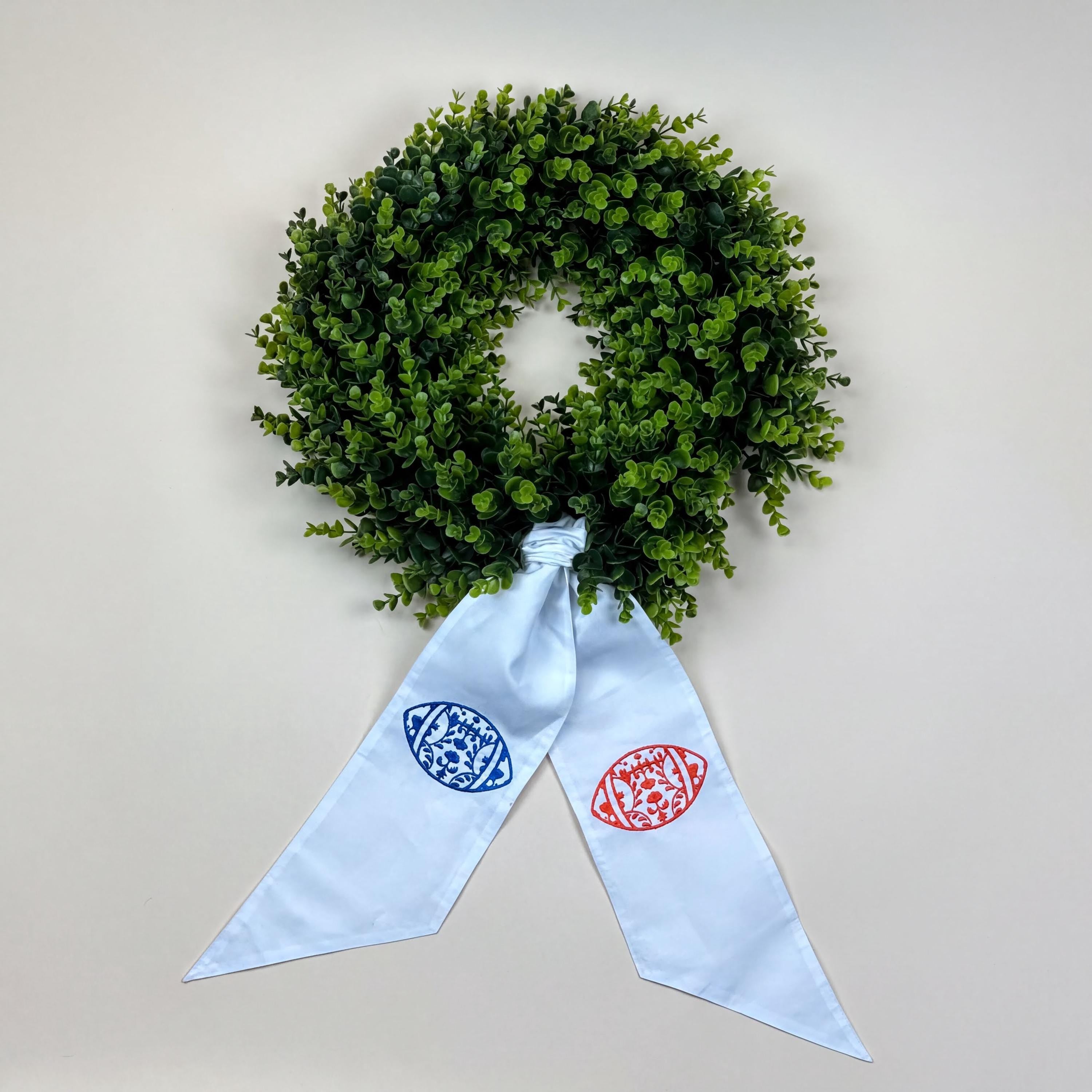 Personalized Wreath Sash for Front Door
