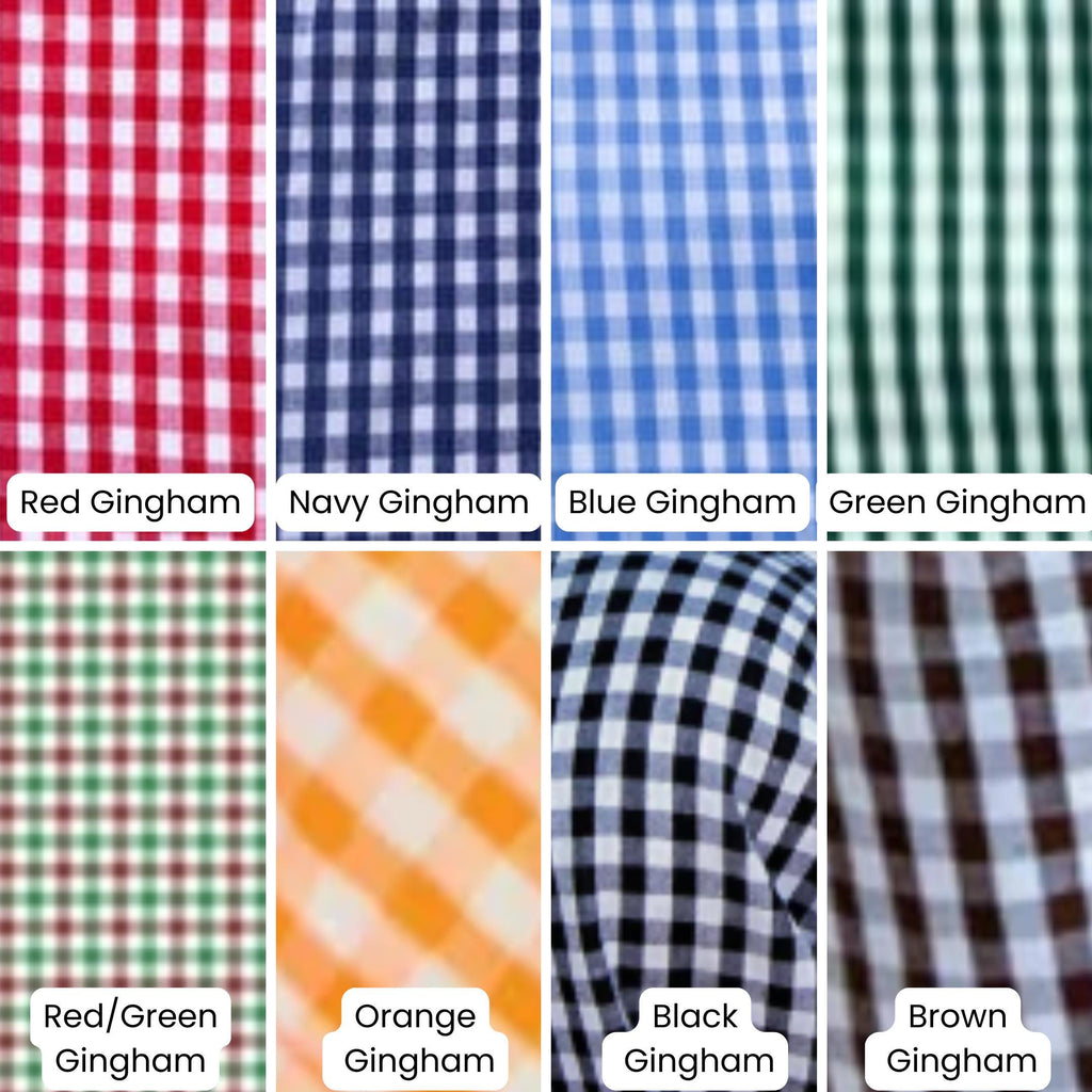 Custom Monogram Baby Boys' Gingham Pants - Personalized Kids Clothing