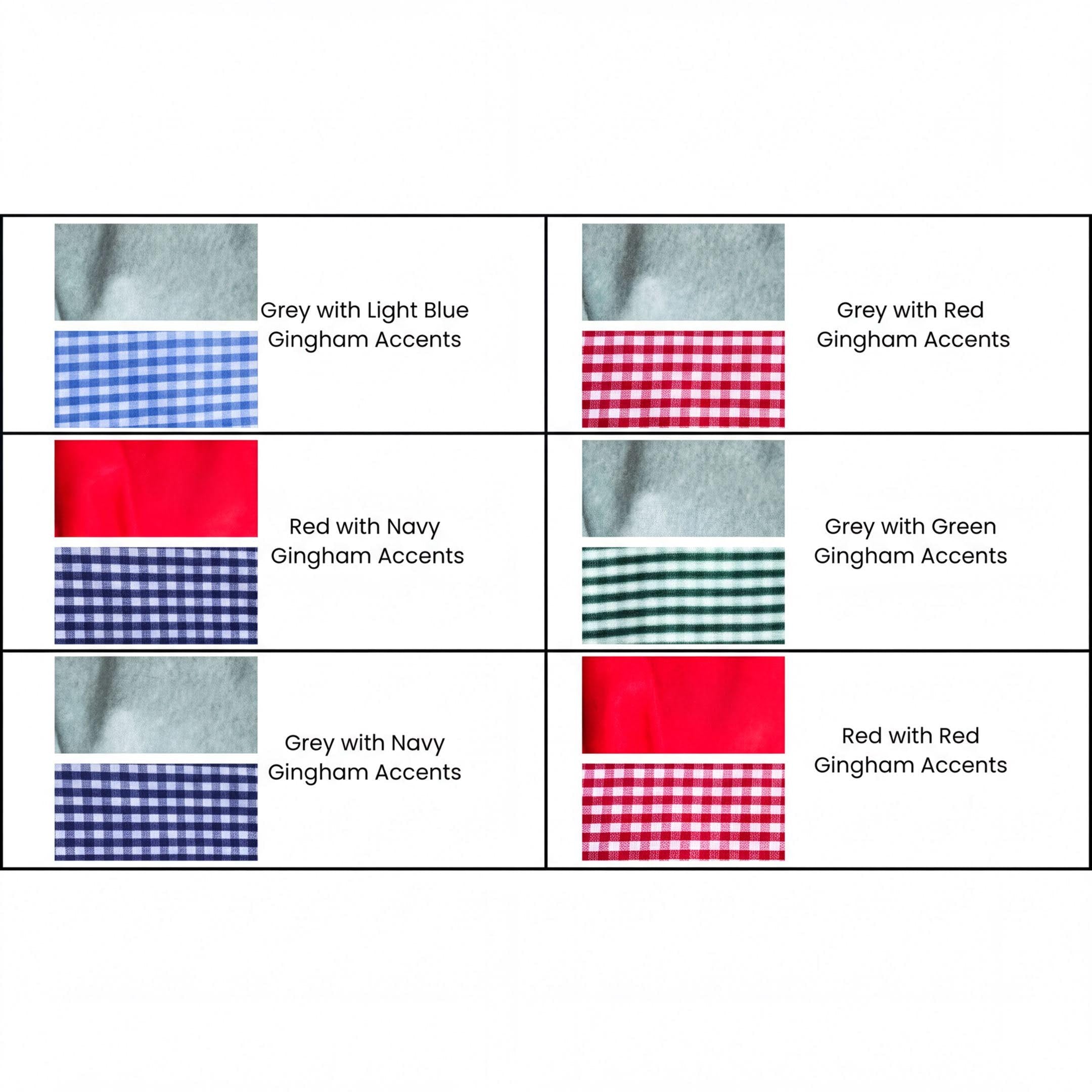 Child's Zip Front Vest with Gingham Collar