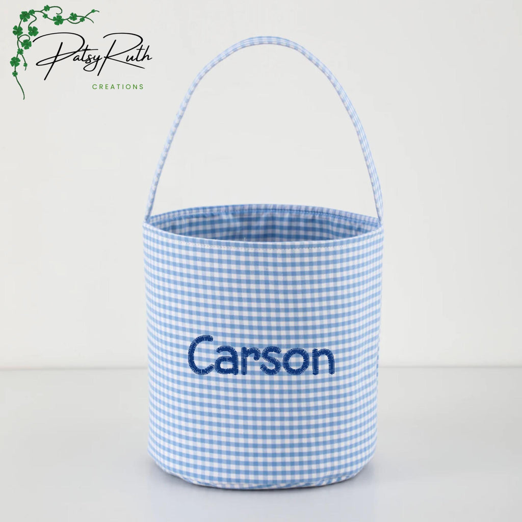 Personalized Cotton Bucket Bag for Kids