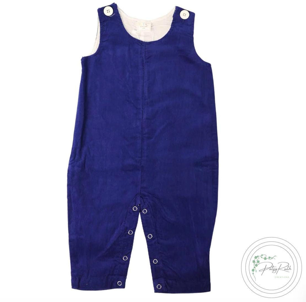 Soft Cotton Longalls Personalized Little Boy Longalls: Holiday Style, Gingham & Corduroy