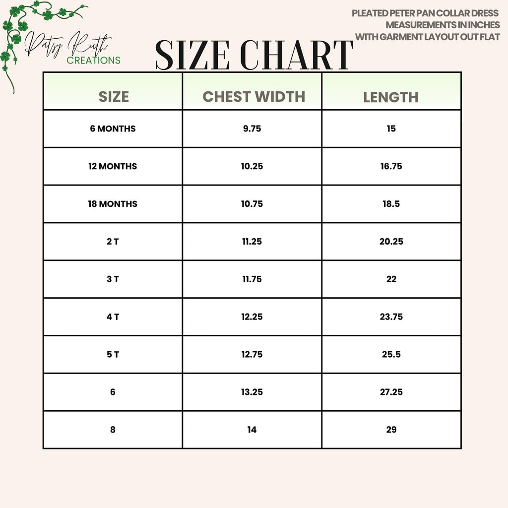 Personalized Peter Pan Collar Dress Girls, Classic Holiday Style (Cotton Corduroy, Fully Lined)