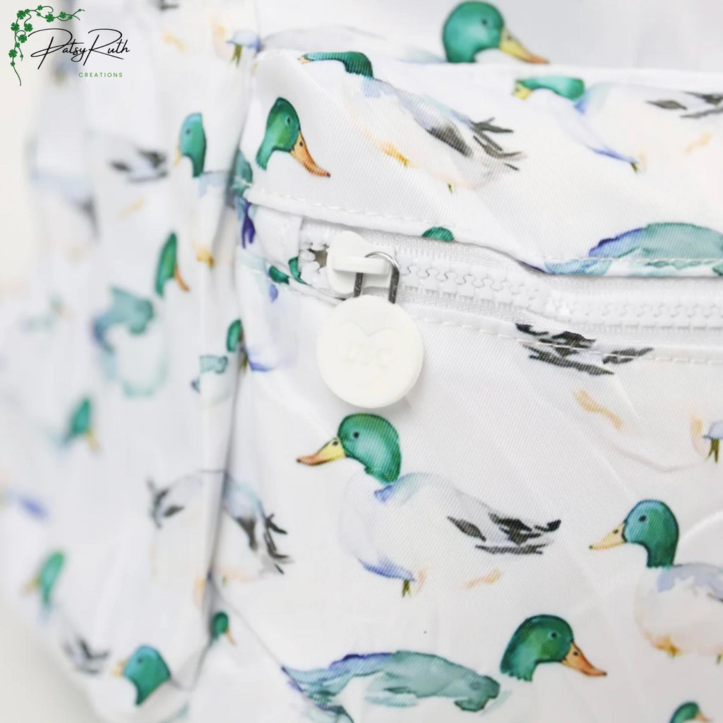 Personalized Nylon Backpack | Fun Prints, Interior Pocket, Side Pockets