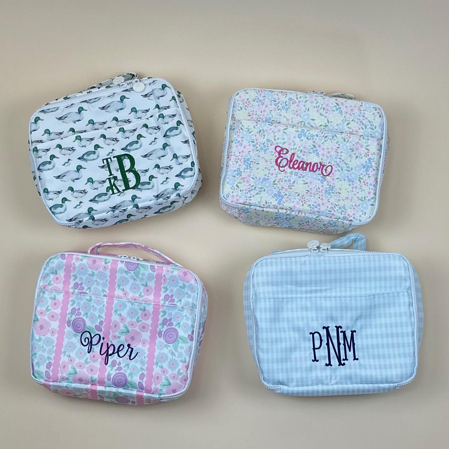 Insulated Embroidered Nylon Printed Lunch BagPersonalized & Versatile