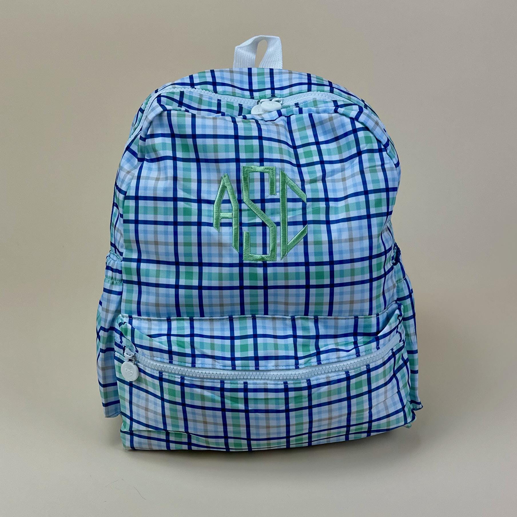 Personalized Nylon Backpack | Fun Prints, Interior Pocket, Side Pockets