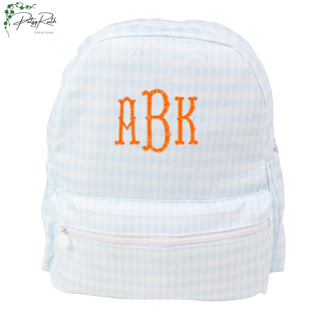 Personalized Toddler-Size Nylon Backpack | Fun Prints, Interior Pocket, Side Pockets
