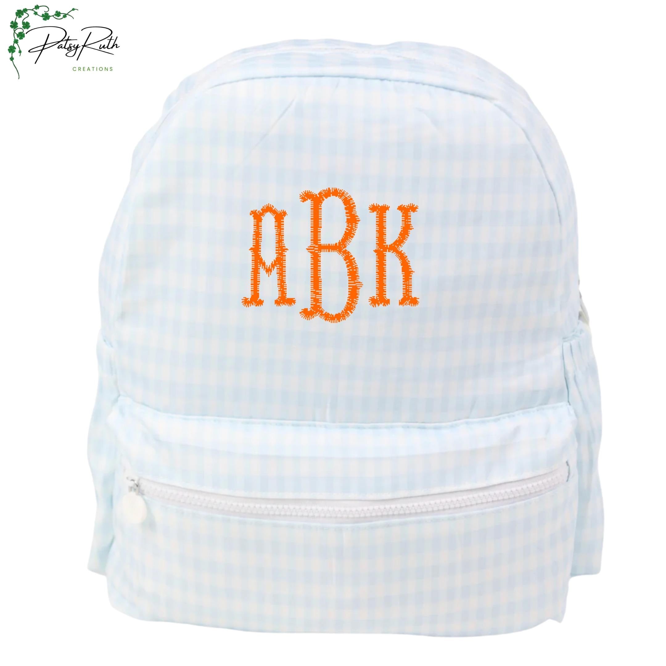 Personalized Toddler-Size Nylon Backpack | Fun Prints, Interior Pocket, Side Pockets
