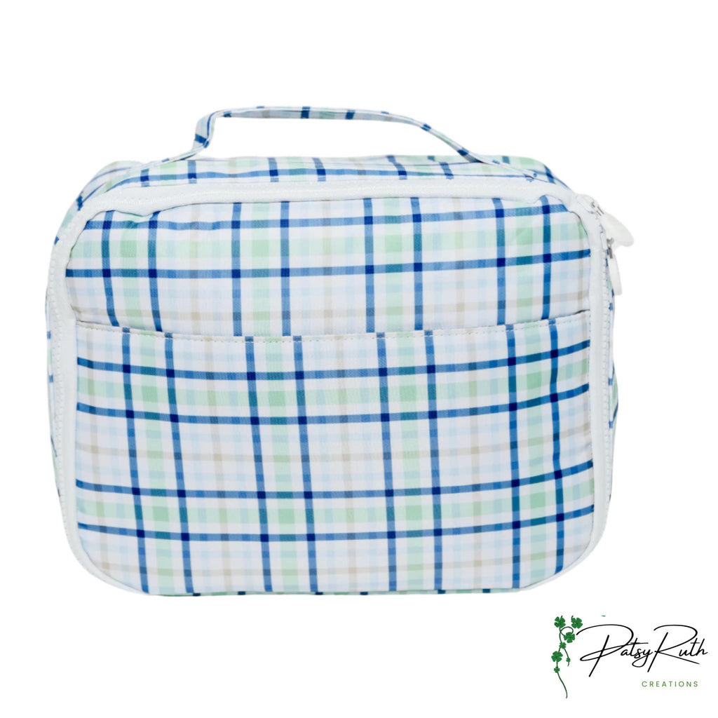 Insulated Embroidered Nylon Printed Lunch BagPersonalized & Versatile