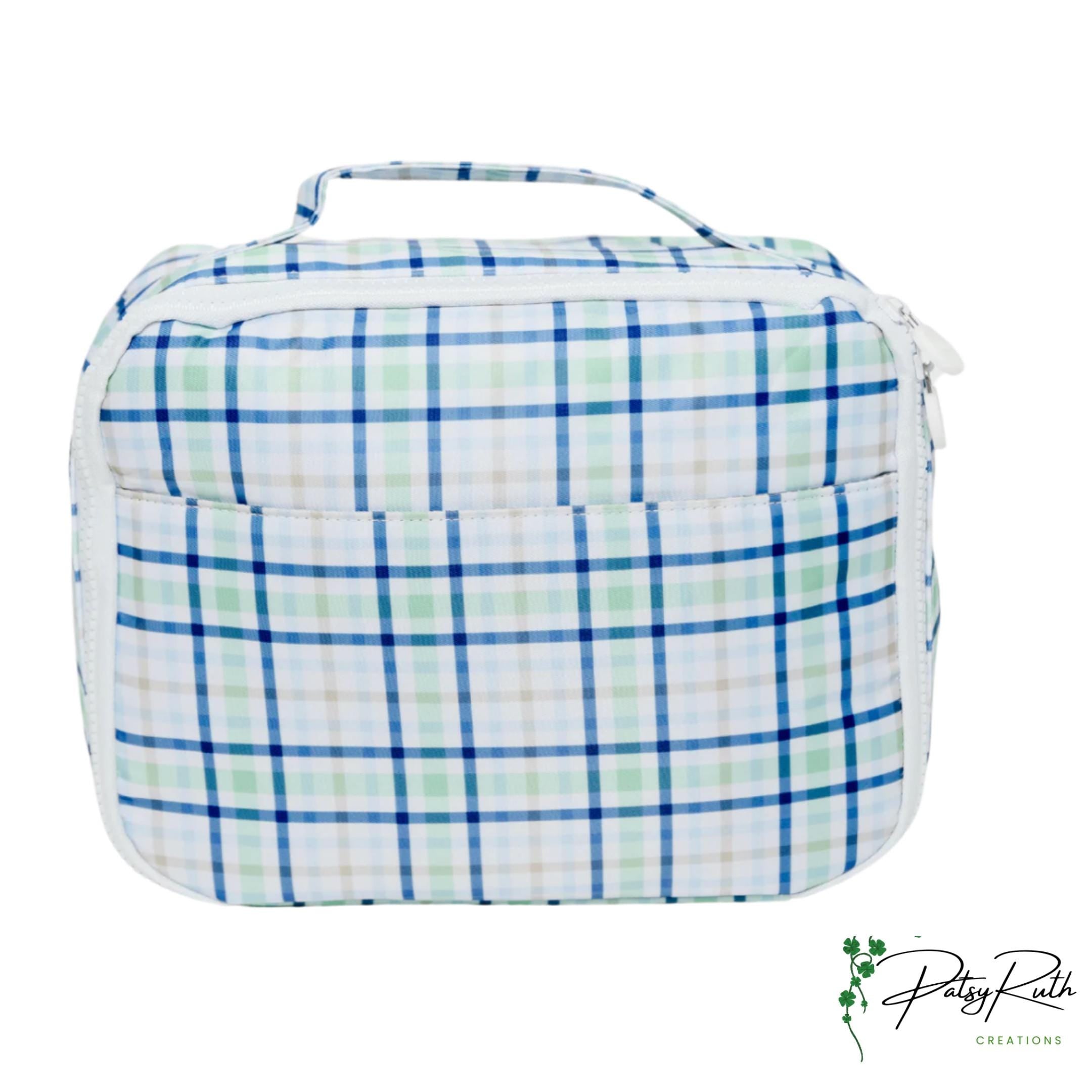 Insulated Embroidered Nylon Printed Lunch BagPersonalized & Versatile