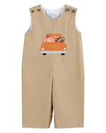 Light Brown Pumpkin Football Truck Longall