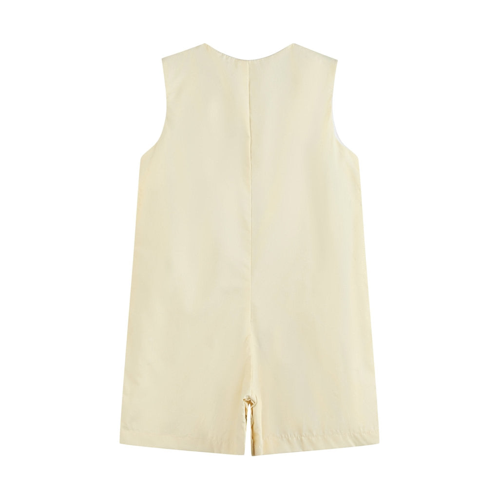 Light Yellow Bunny Shortalls