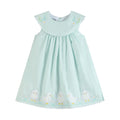 Misty Blue Fuzzy Chickies Dress
