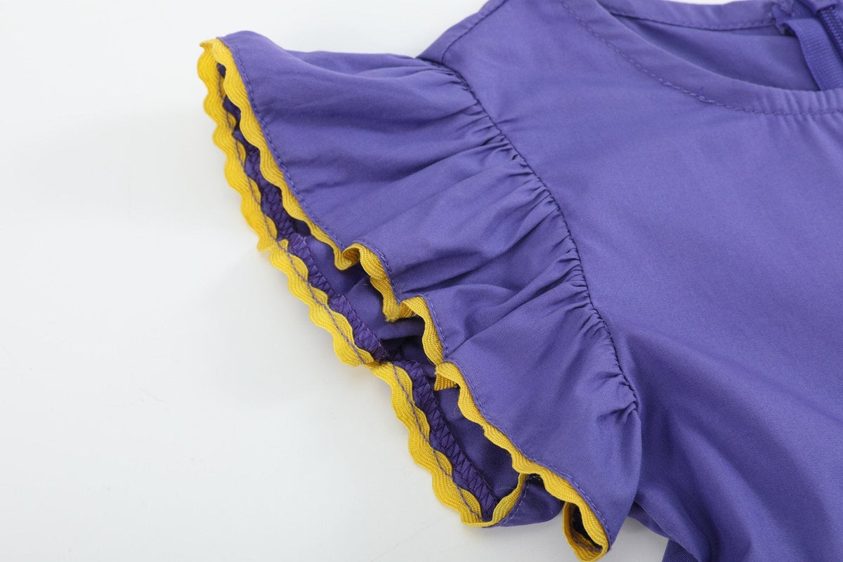 Purple, Green and Gold Mardi Gras Dress